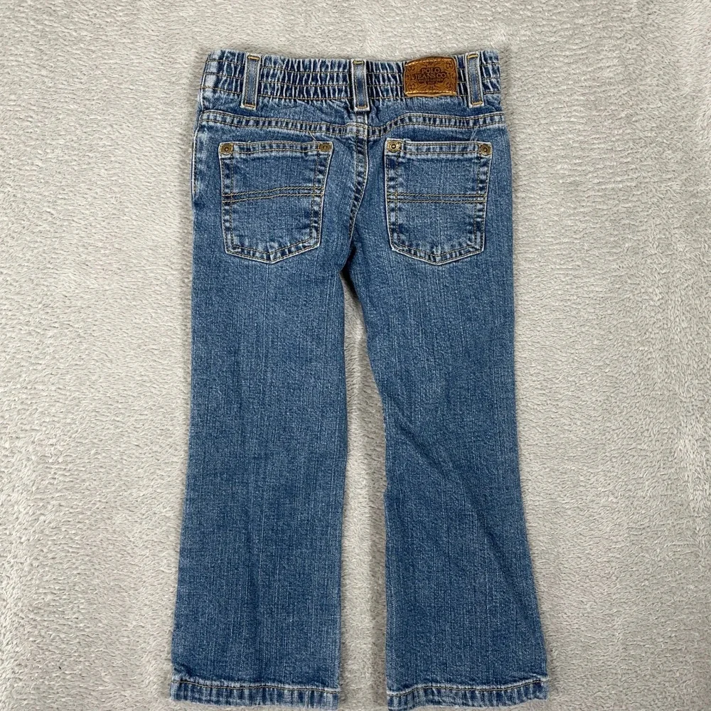 Ralph Lauren Polo Jeans Co Bootcut‎ Jeans Youth Boys 6 Blue Denim